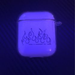 Apple Airpods Flame Acrylic Case