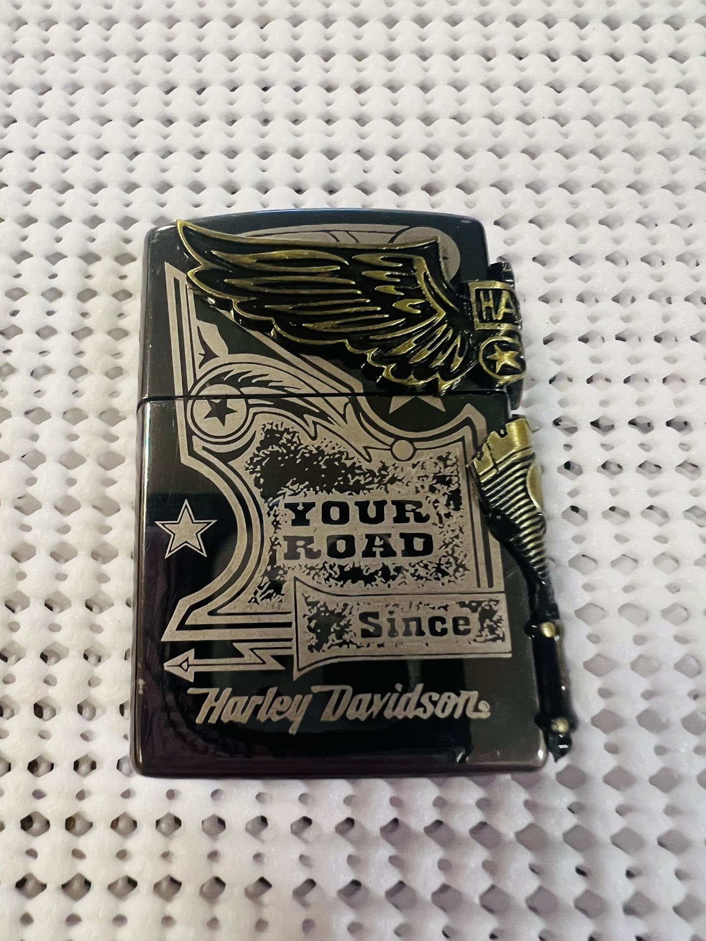 Harley Davidson Lighter Black