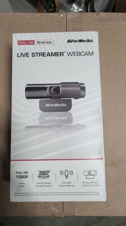 AVerMedia Live Streamer Cam - Full HD 1080P Webcam