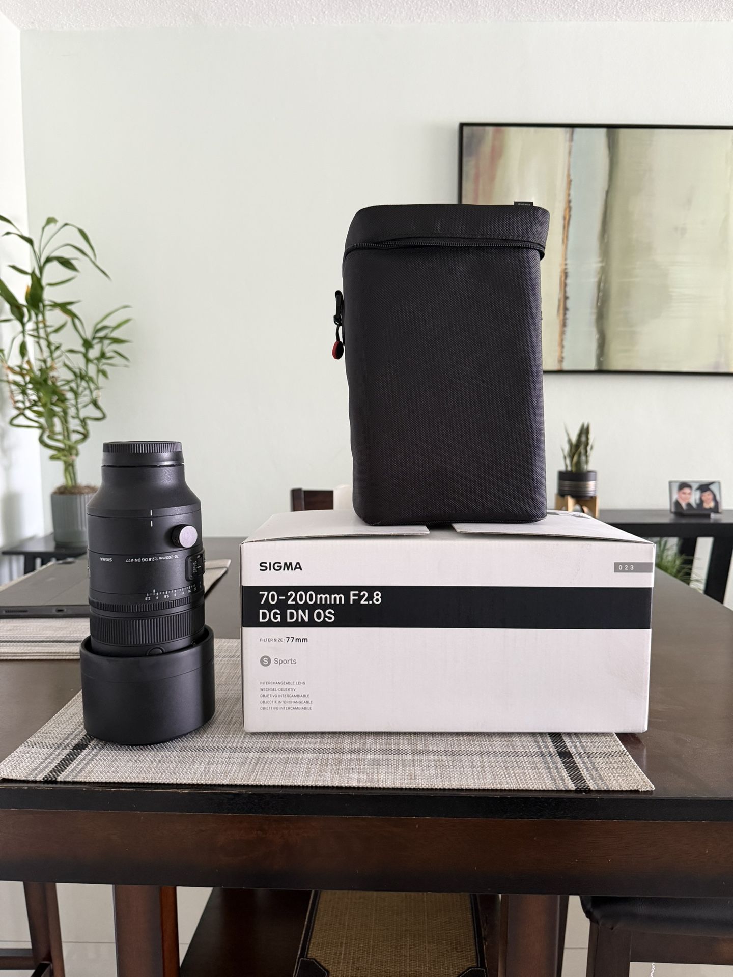 Sigma 70/200 F2.8 Sony Full Frame