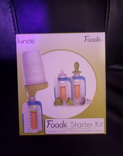 Kiinde Foodii Squeeze Starter Kit