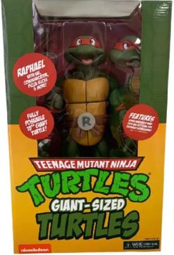 NECA Raphael Teenage Mutant Ninja Turtles Cartoon 1/4 Scale Figure