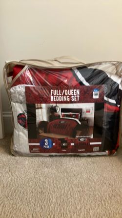 UGA  bedding set- Full size bed