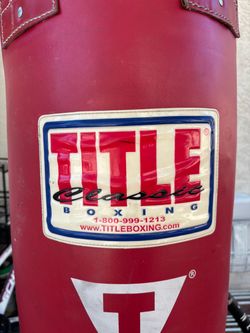 Boxing or MMA bag with stand