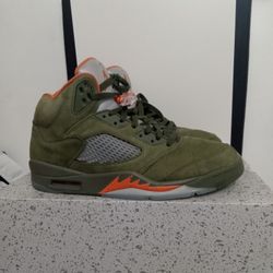 Air Jordan 5 RETRO OLIVE MEN SIZE 11