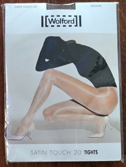 Wolford Satin Touch 20 Tights Black Size M
