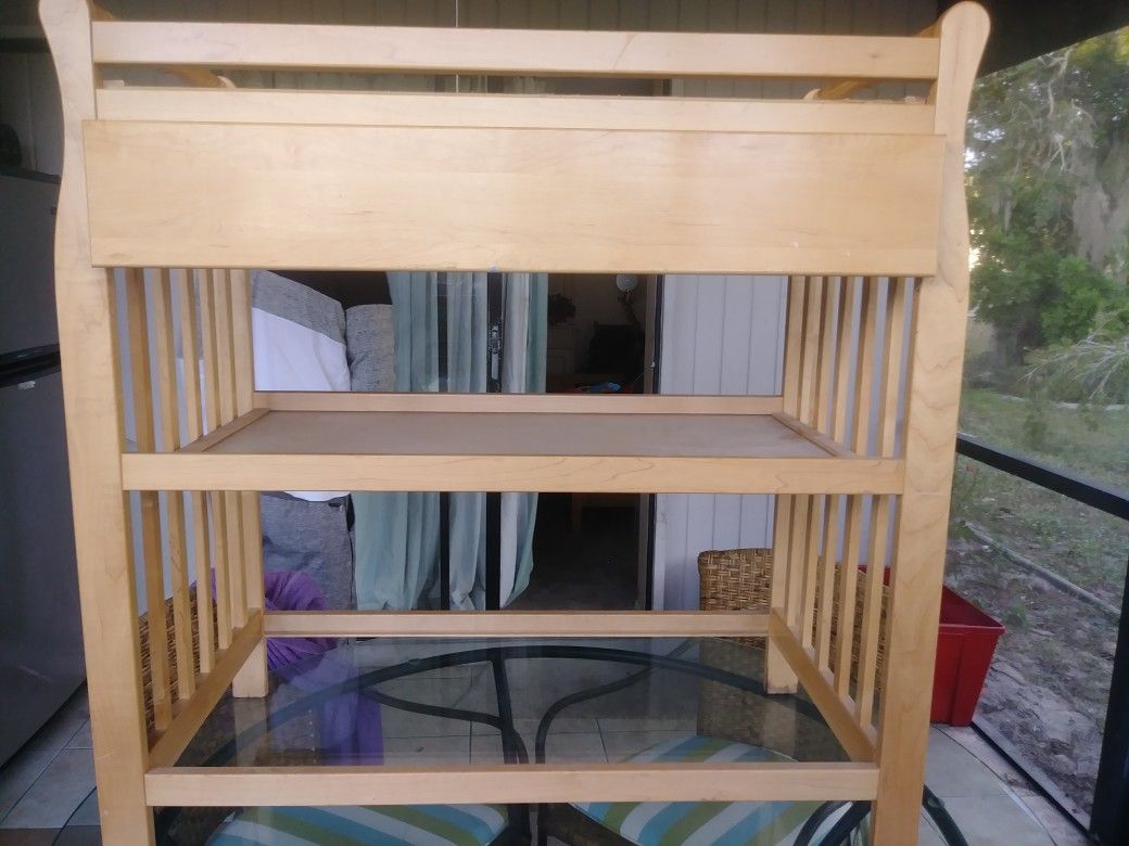 Baby changing table