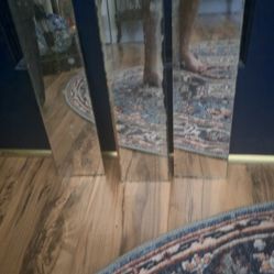 10 12×4 Pieces Of Antique Mirror Panes