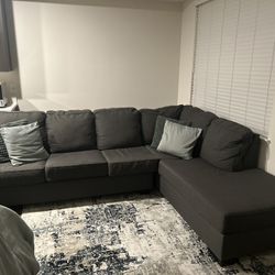 Couch For Sale- Gray Sectional