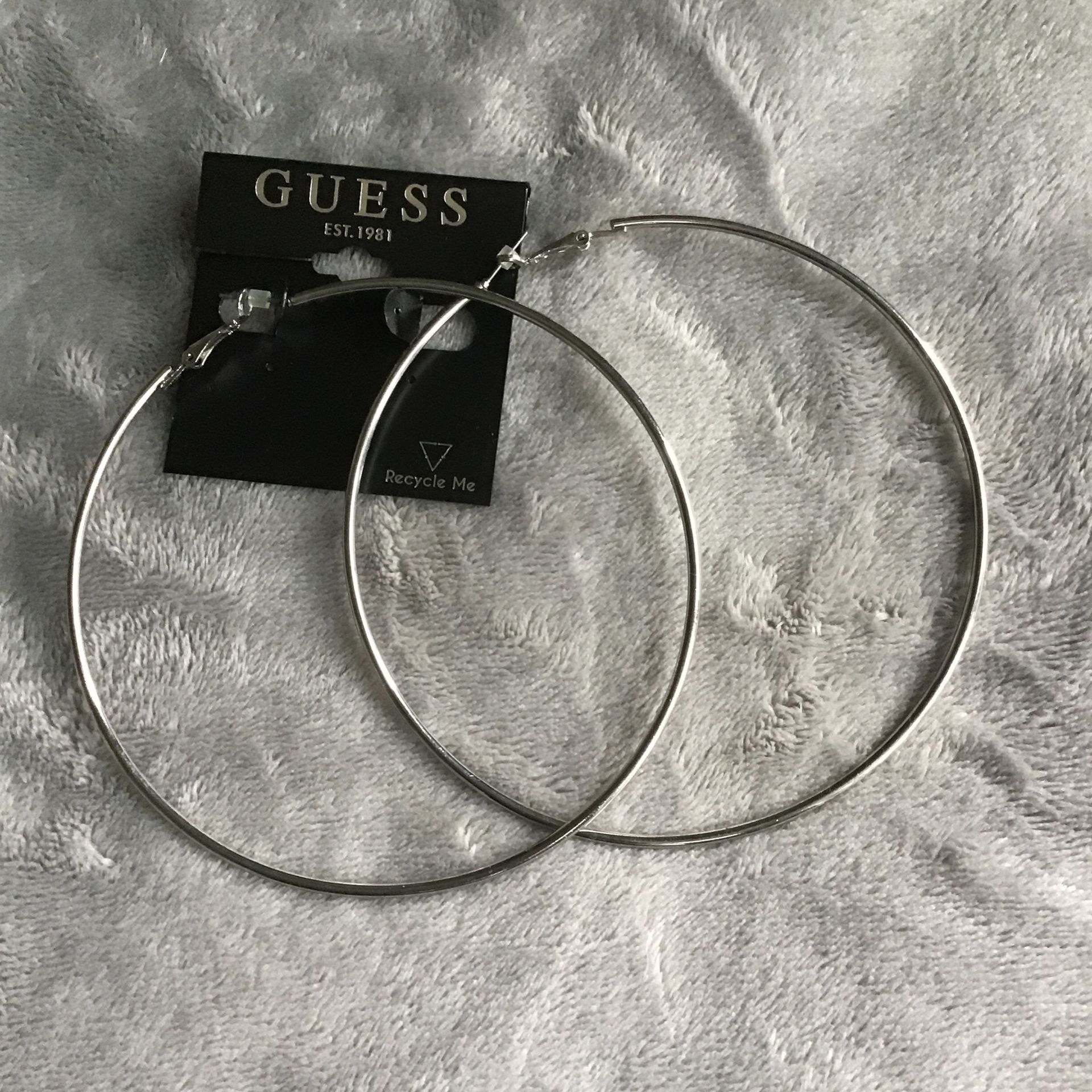 Authentic Guess Earrings - Excellent Condition, Never Worn!