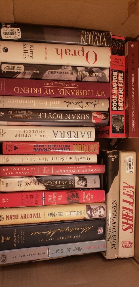 4 Boxes Of Books