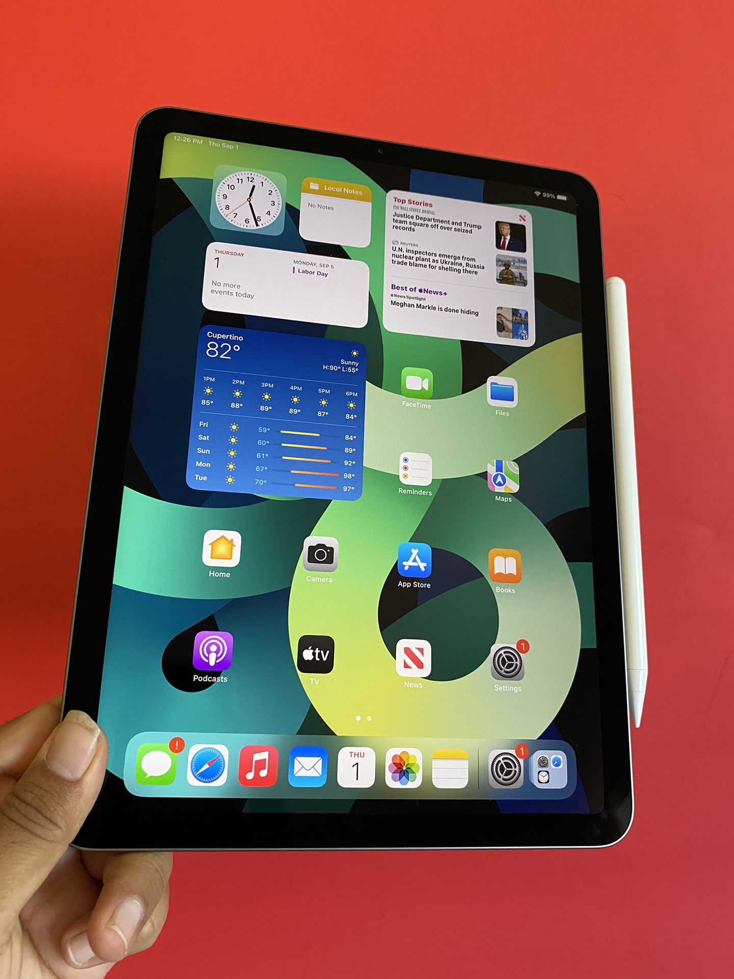 256GB Apple IPad Air 4th Generation (10.9” Liquid Retina/ 2020 