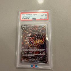 Giratina V 186/196  PSA 10 Alt Art Lost Origin
