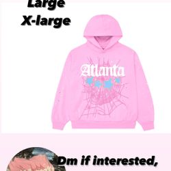 Sp5der Hoodie Atlanta Pink 