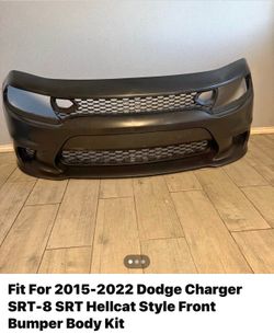 Front Bunper charger hellcat style  15-22