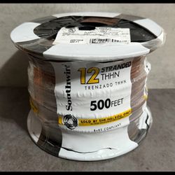 Southwire (contact info removed)8 500 ft. 12 Brown Stranded CU THHN Wire