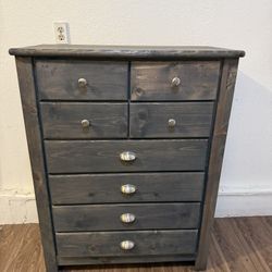 Tall Dresser- Solid Wood 
