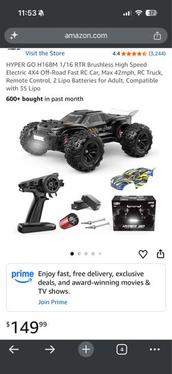 HyperGo remote control car