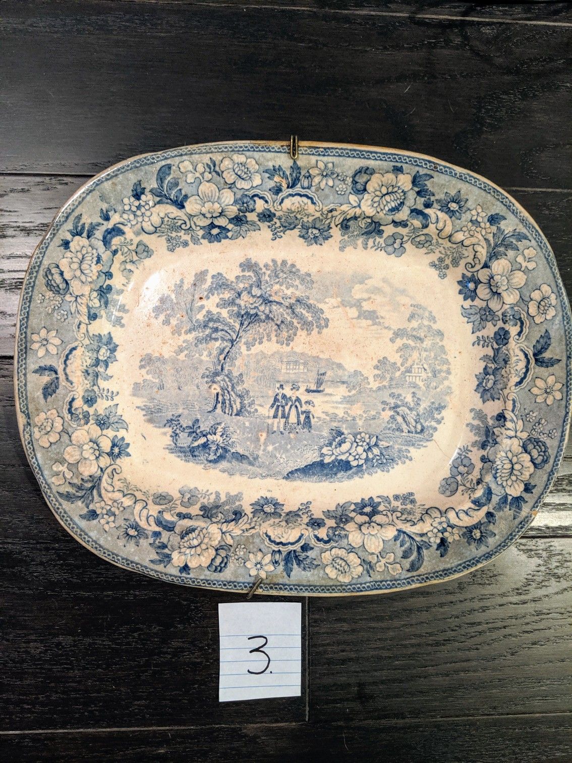 Antique China platter