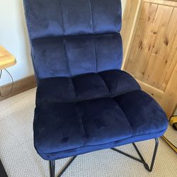 VERY Comfy Blue Chair $250