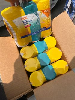 Disinfecting wipes