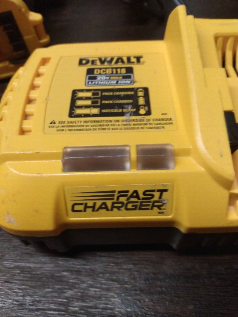 Set Of Dewalt Brushless Impact And Driver