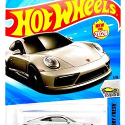 Hot Wheels Porsche 911 Carrera T New 2026 Factory Fresh
