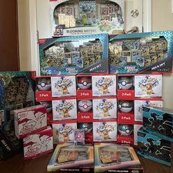 Sealed Pokemon Box Collection