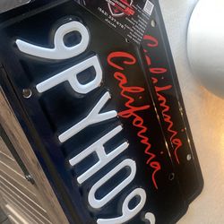 License Plate Wrap