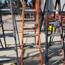 Ladders Commercial  Heavy Duty    6ft  $65each 