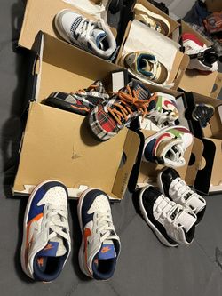 All Size 7c Jordan’s, Nike’s, Air Force 1s, Etc $50, $55, $60, (Some 2 Pairs For $100.00) Used, New, And New Condition!! Most With Box.