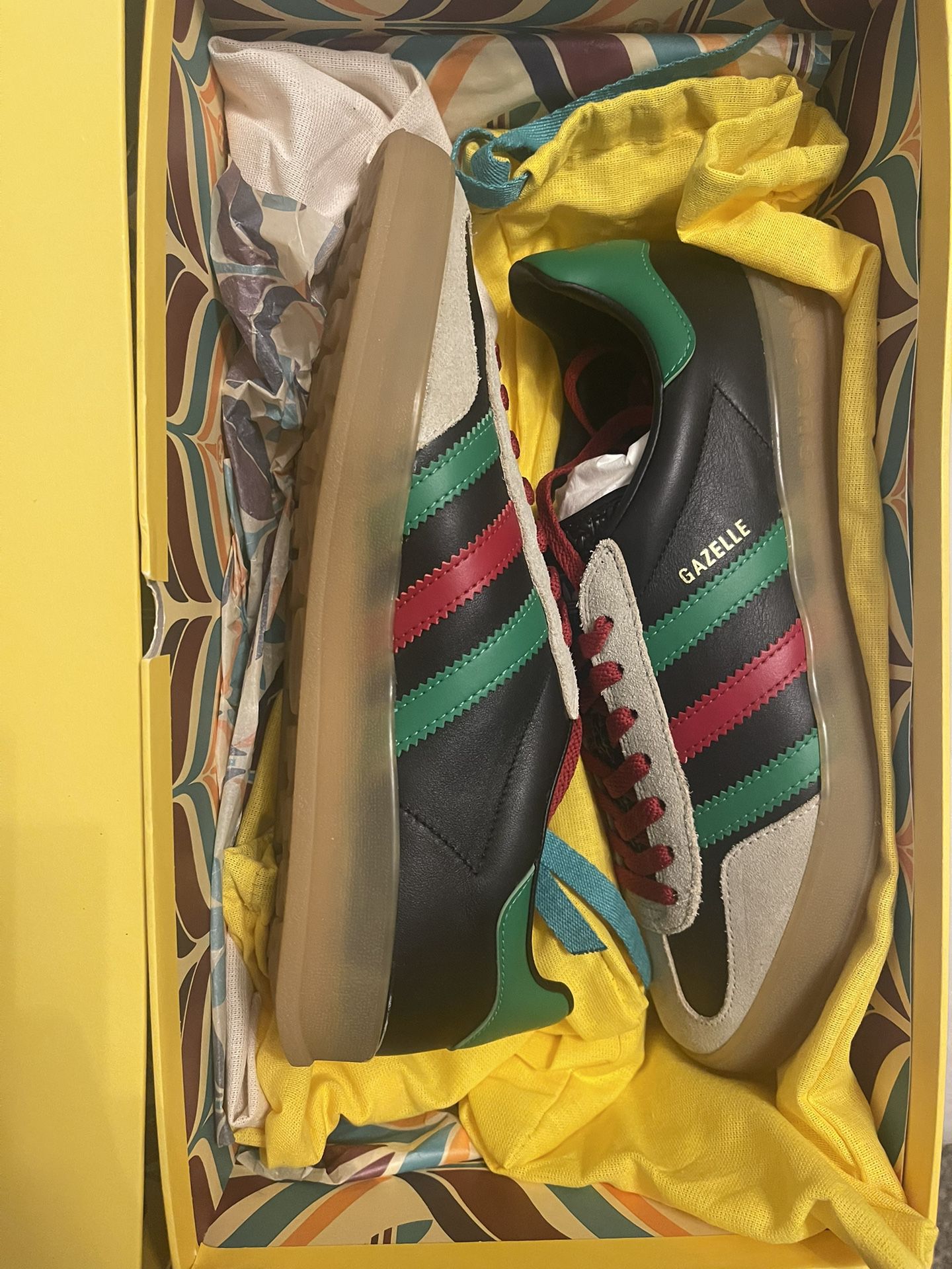 Gucci x Adidas Suede Madeira sneaker