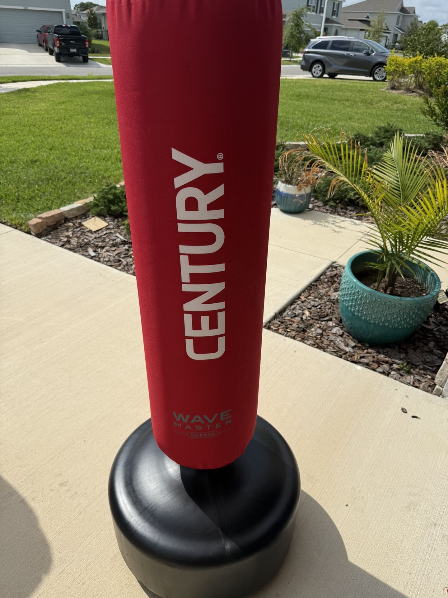 Century Wave Master Punching Bag W/Free Weights