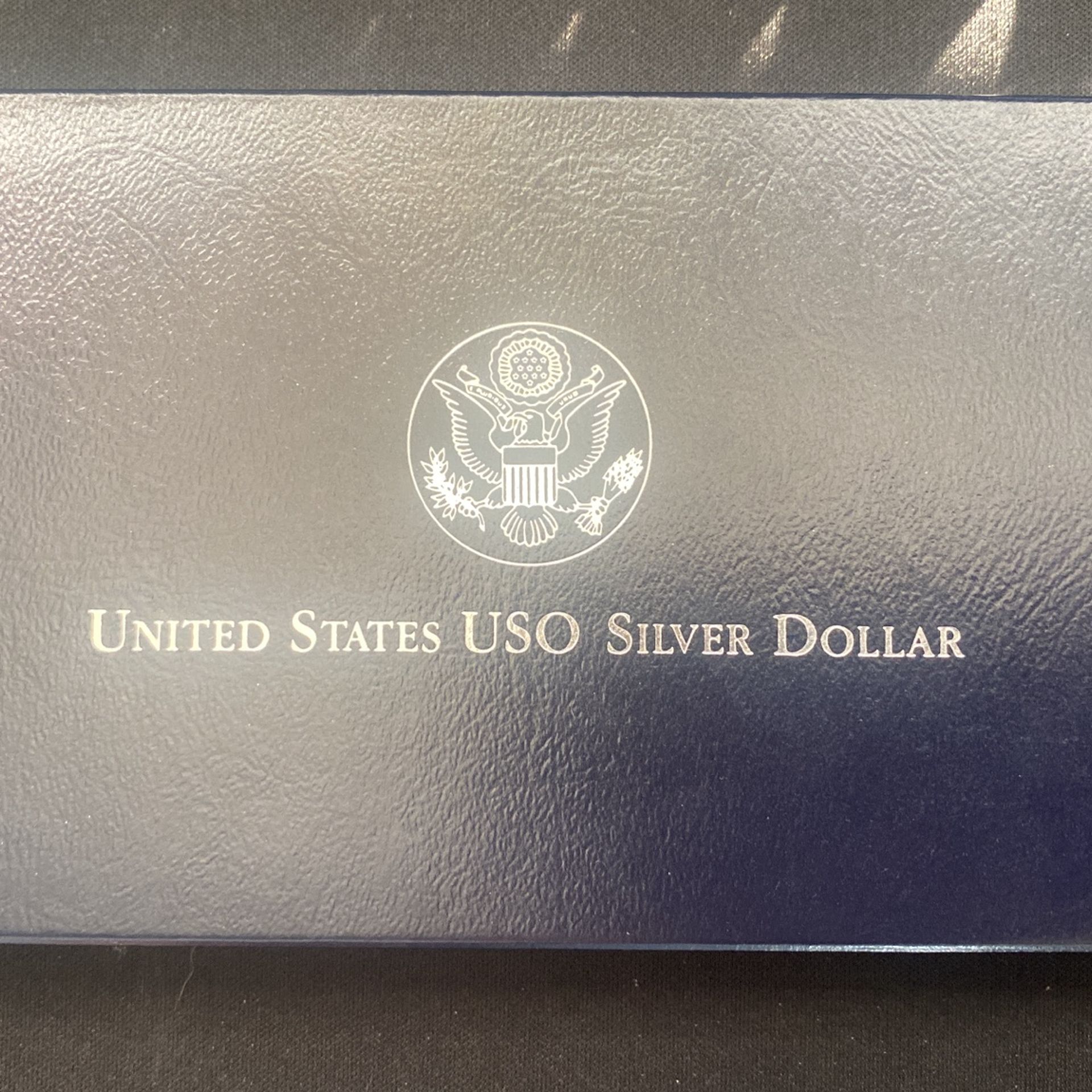 1991 US Mint USO Silver Dollar