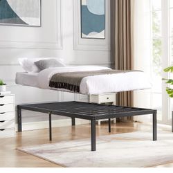 Twin Size Metal Platform Bed Frame. Also available in king, queen and Full- new in box