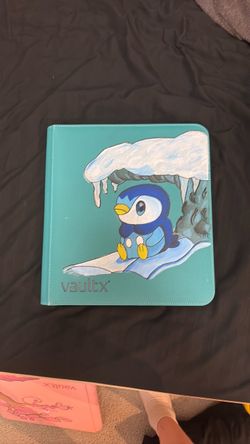 Custom Piplup Vault x binder