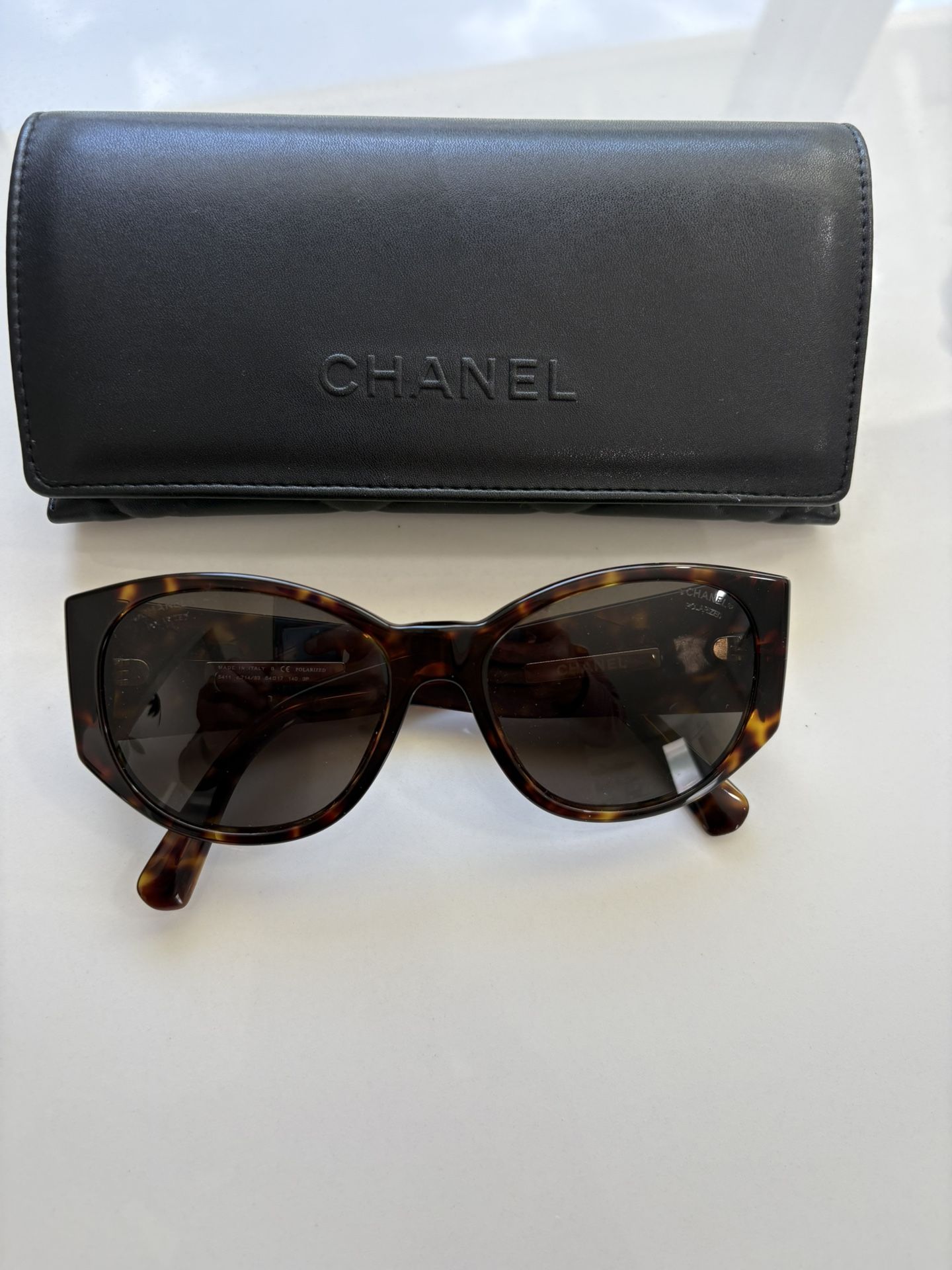 CHANEL Sunglasses, Polarized With Original Chanel Case And Original Chanel Dust bag