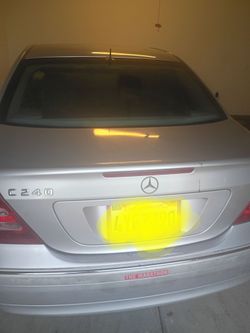 Mercedes-Benz C240 Silver Sedan