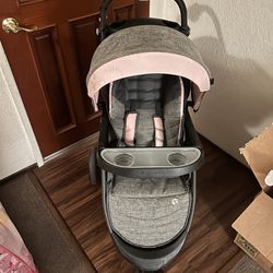 Baby Trend Stroller W/ Matching Infant Car Seat And Car Base