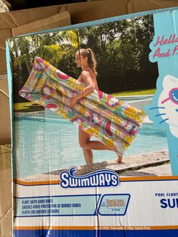 SwimWays Hello Kitty Inflatable Pool Float
