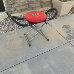 RED FITNESS XL Abdominal Exercise Core Rotation& Resistance Chair Open Box