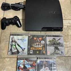 PS3 With Games 