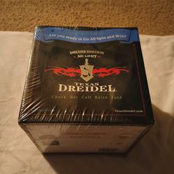 No Limit TEXAS DREIDEL Deluxe Edition Check Bet Call Raise Fold NEW SEALED RARE LOW PRICE 