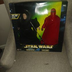 Star Wars Emperor Palpatine and Royal Guard 12 inch Figure