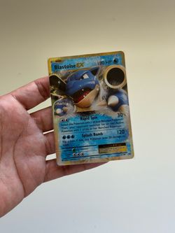 Blastoise EX Pokemon card