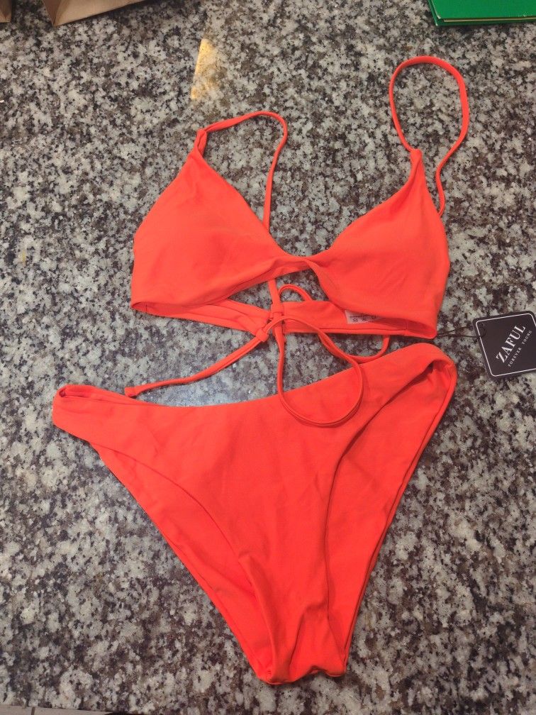 Orange Bikini Small