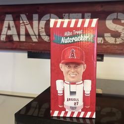 Mike trout nut cracker