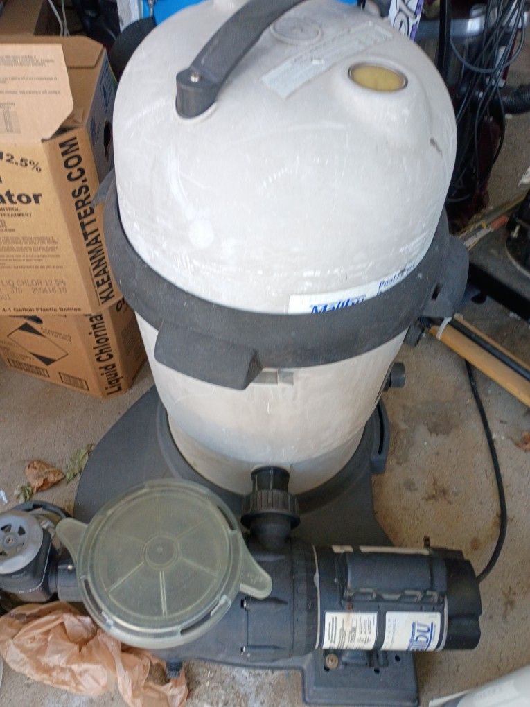 Malibu Filter And Motor $380
