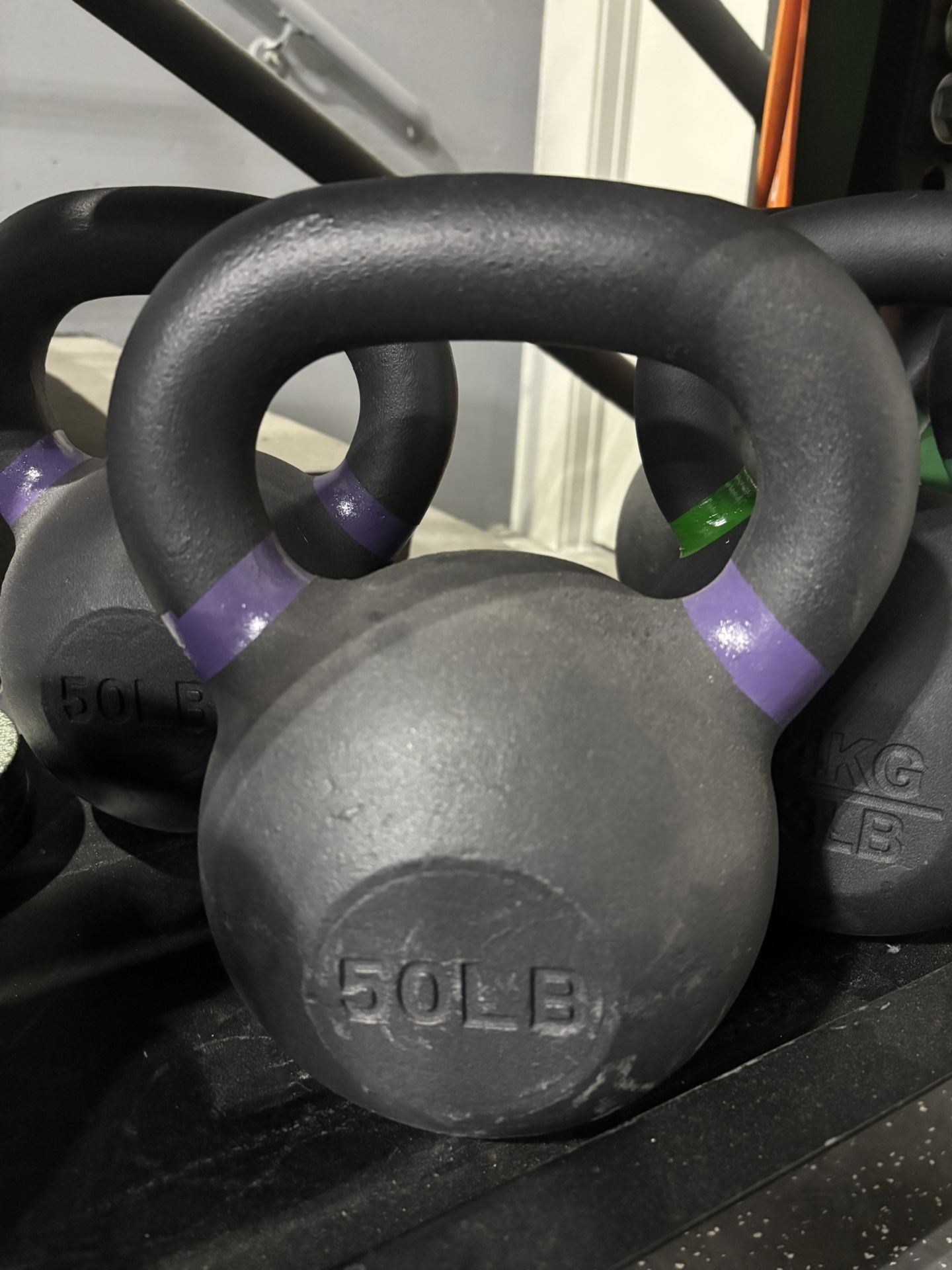 Cast Iron Kettlebell 50 LB Vesta Fitness $59.50+tax for each one!