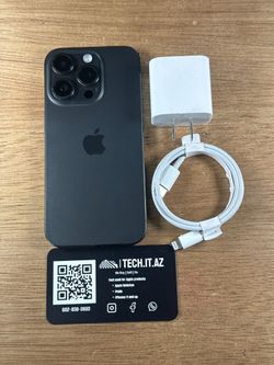 📱 iPhone 15 Pro | 128GB | Black Titanium | Unlocked (Any Carrier)